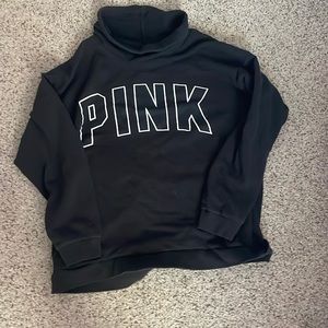 Pink oversized hoodie